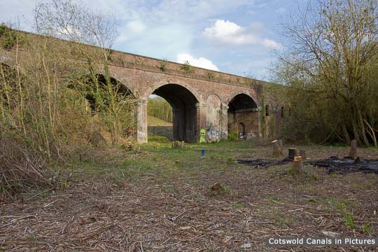 Capel's Mill - Railway Viaduct & New Canal Channel