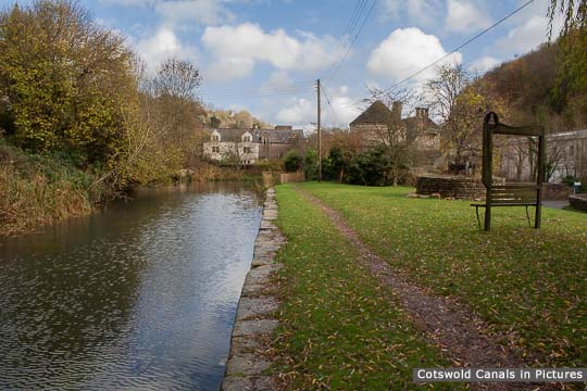 Canal near Chalford Wharf after dredging