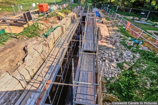 Westfield Lock being rediscovered after being buried for 50 years