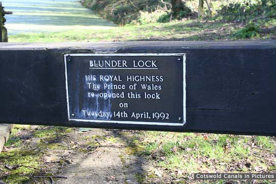 Blunder Lock, Eastington