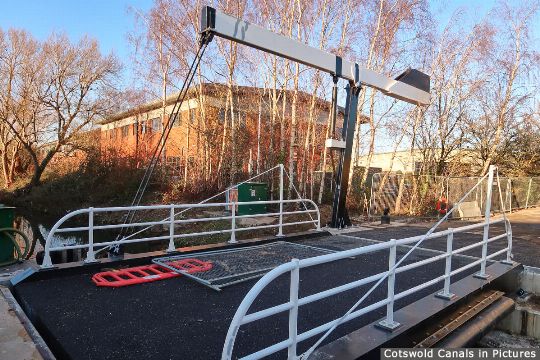 New Bond's Mill lift bridge (2026)