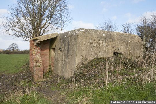 Type 26 Pillbox near Bristol Road Wharf on the Stroudwater Canal