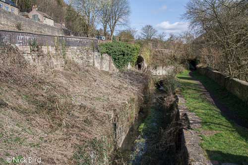Site of Railway bridge near St. Mary's Lock