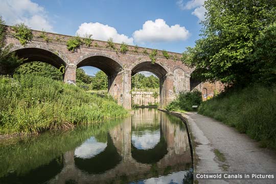 Capel's Mill - Railway Viaduct & New Canal Channel