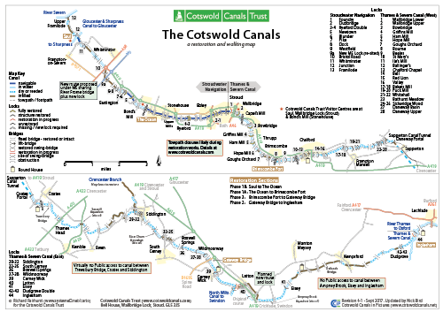 canal map