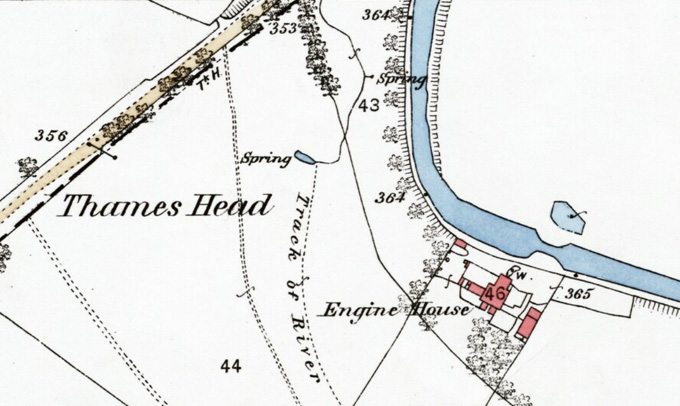 Thames Head Pumping Station Map